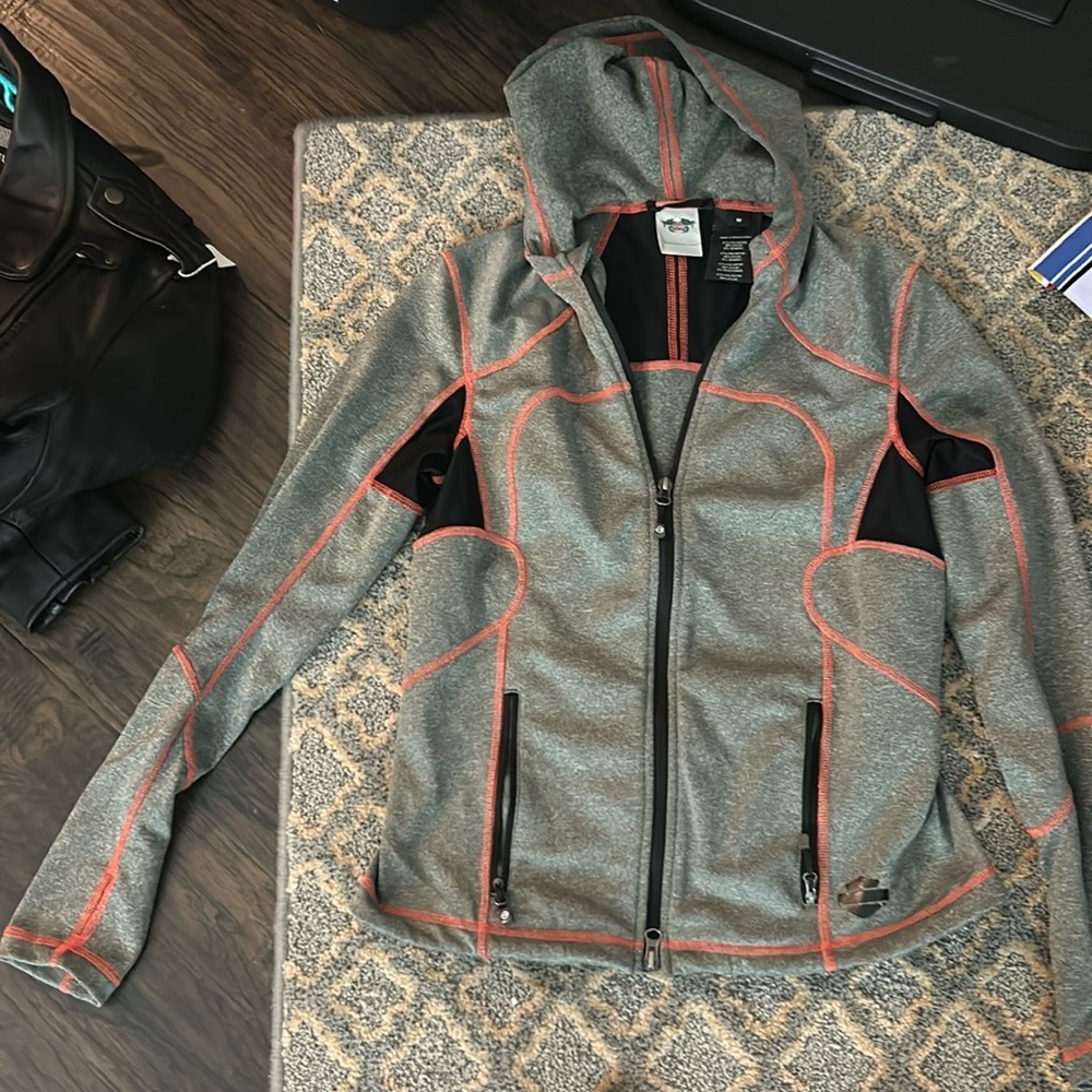 Harley Davidson zip up jacket